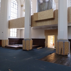 Renovering af bevaringsværdig kirke på Strøget i København