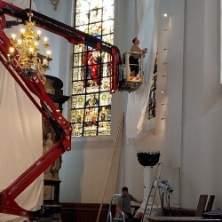 Renovering af bevaringsværdig kirke på Strøget i København